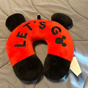 Mickey Mouse airplane pillow